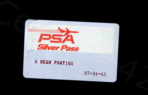 Psa vintage silver pass card - psa,